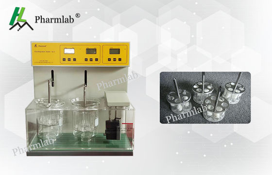 Analyse-medizinisches Labor bearbeitet automatischen Tablet-Kapsel-Zerfall-Test BJ-2 maschinell